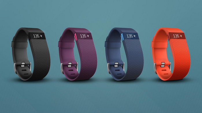 The Fitbit Charge HR fitness tracker