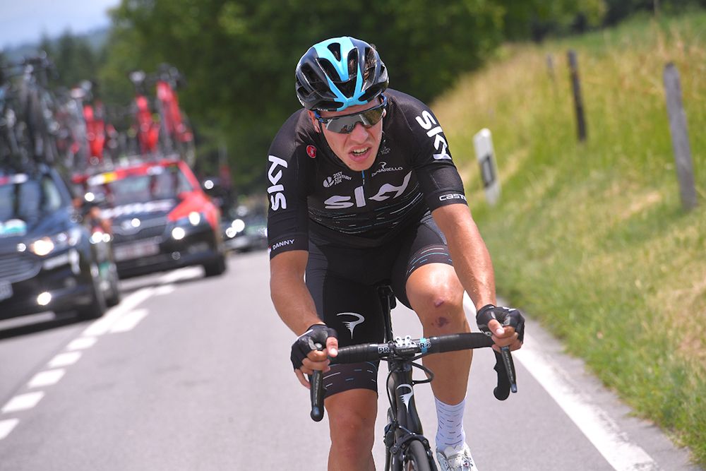 Team Sky's Danny Van Poppel