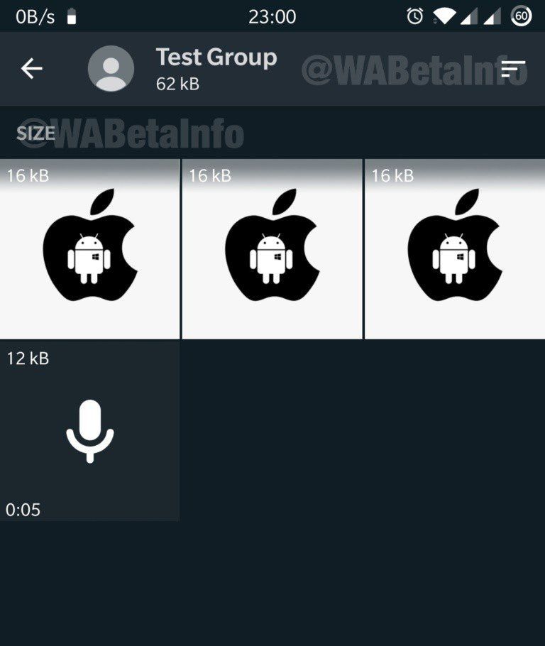 Whatsapp Storage Improvements