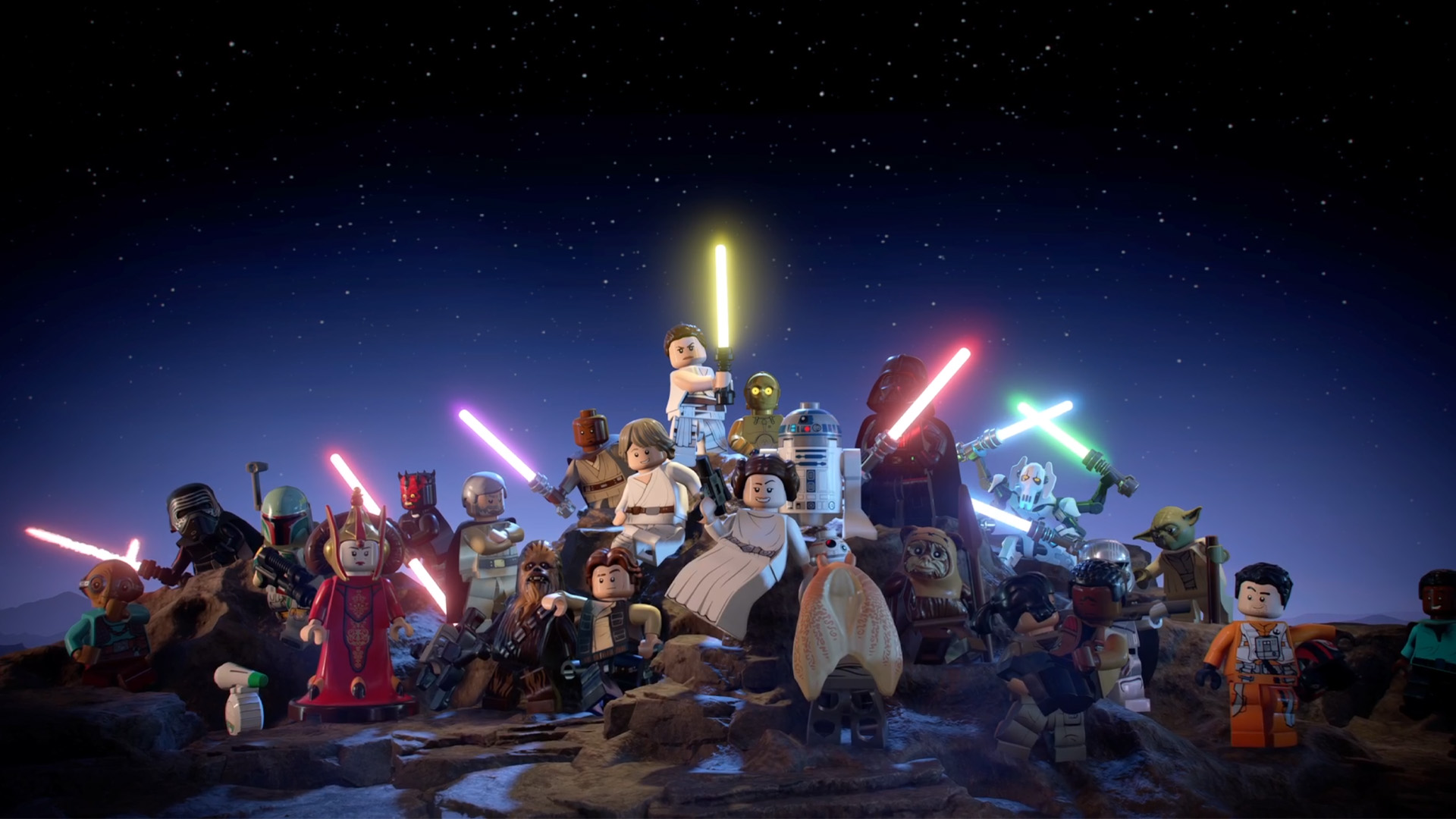 All Lego Star Wars The Skywalker Saga characters