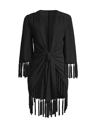 Stefie Fringed Cover-Up