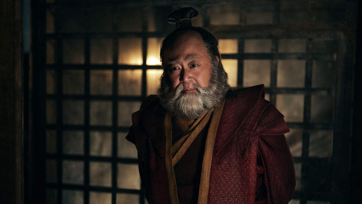 Paul sun-Hyung Lee in costume as Uncle Iroh in Netflix's Avatar: The Last Airbender