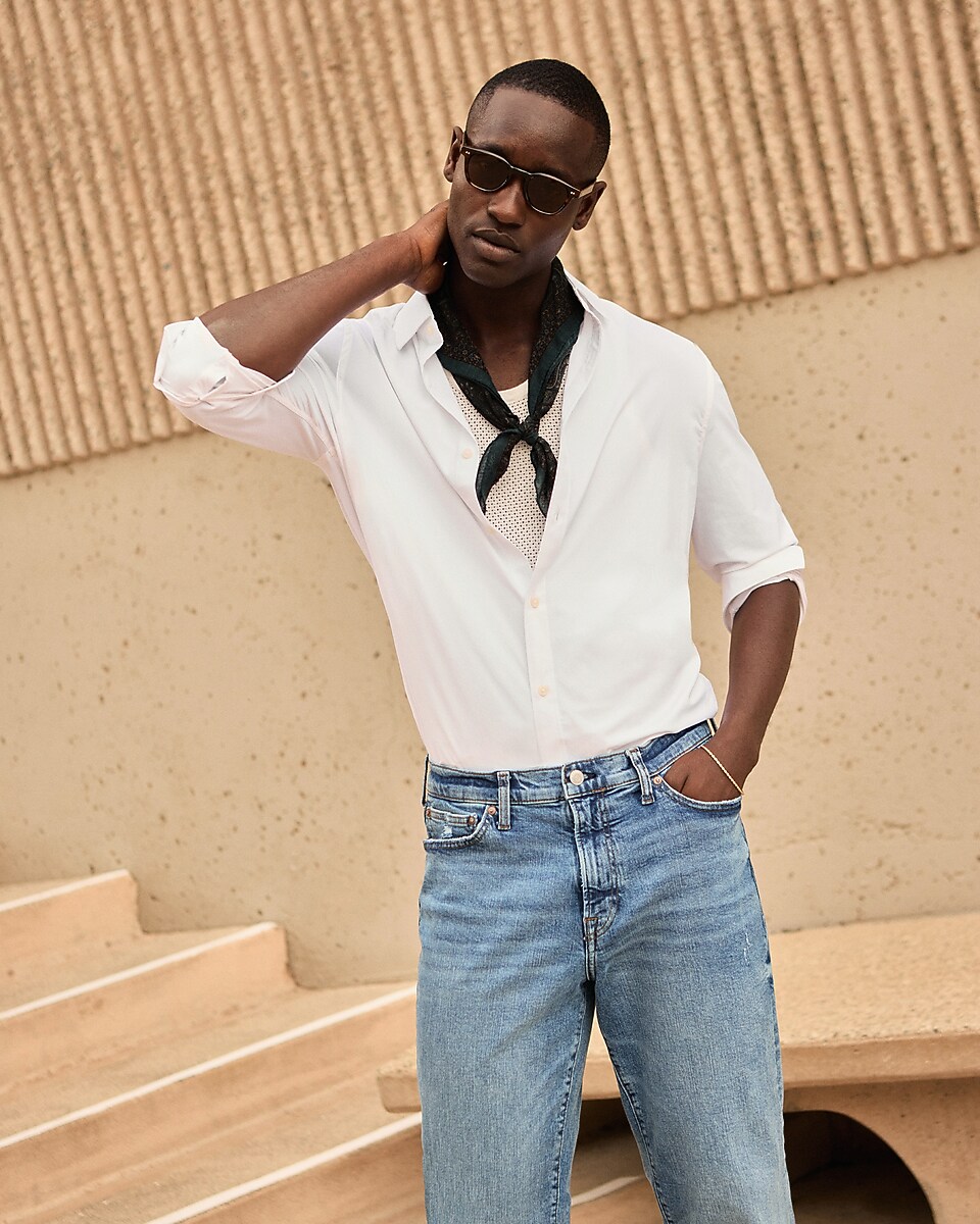 Slim Stretch Modern Tech 1mx Dress Shirt