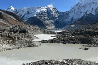 Nepal's Imja glacial lake, similar to Roopkund lake.