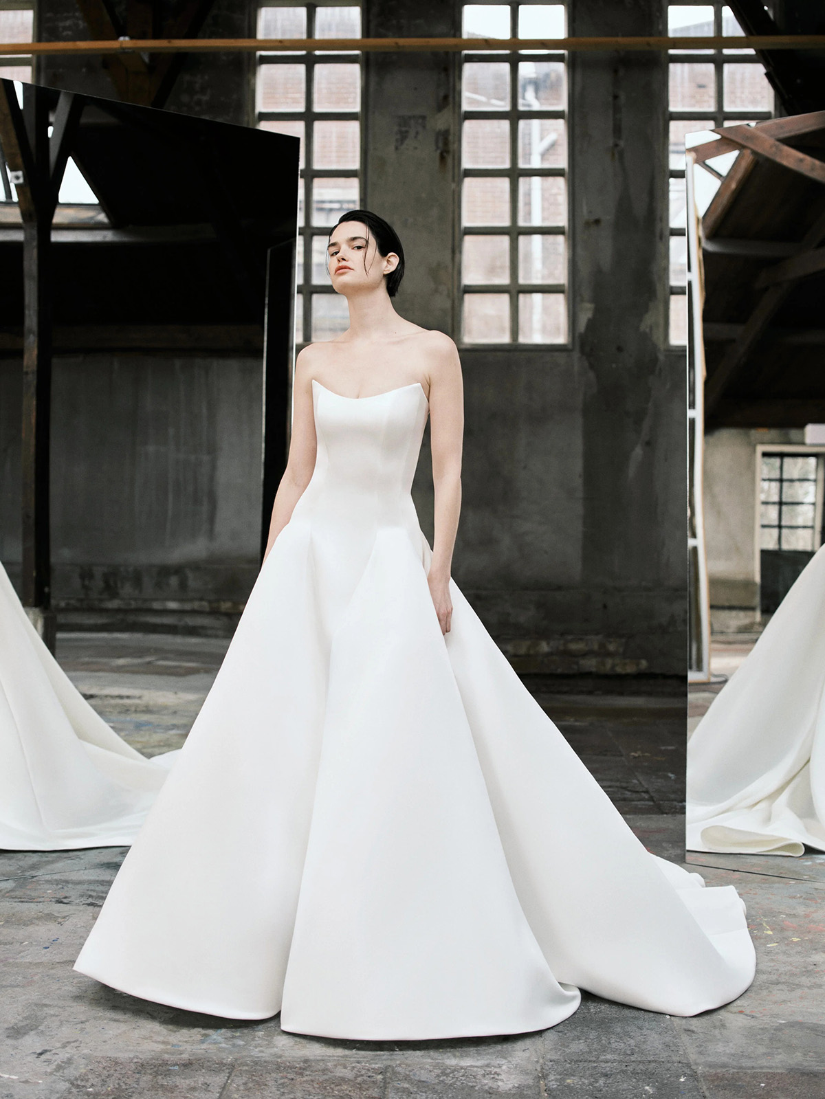 Viktor &amp; Rolf, Sculptural Cat-Eye A-Line Dress