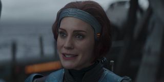 Katee Sackhoff as Bo-Katan Kryze on The Mandalorian (2020)