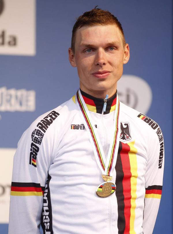 Tony Martin (Germany) took bronze in the Worlds TT.
