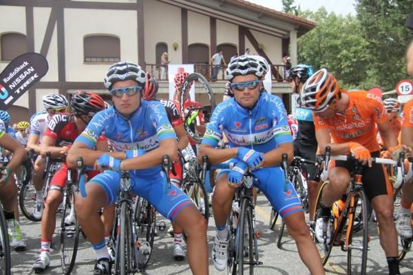 Team Andalucia at the startline