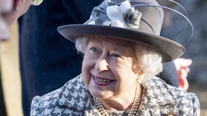 The Queen Attends Church At Hillington In Sandringham