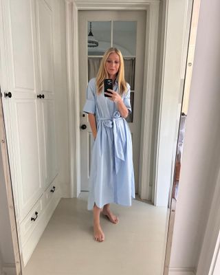 Gwyneth Paltrow summer capsule wardrobe.