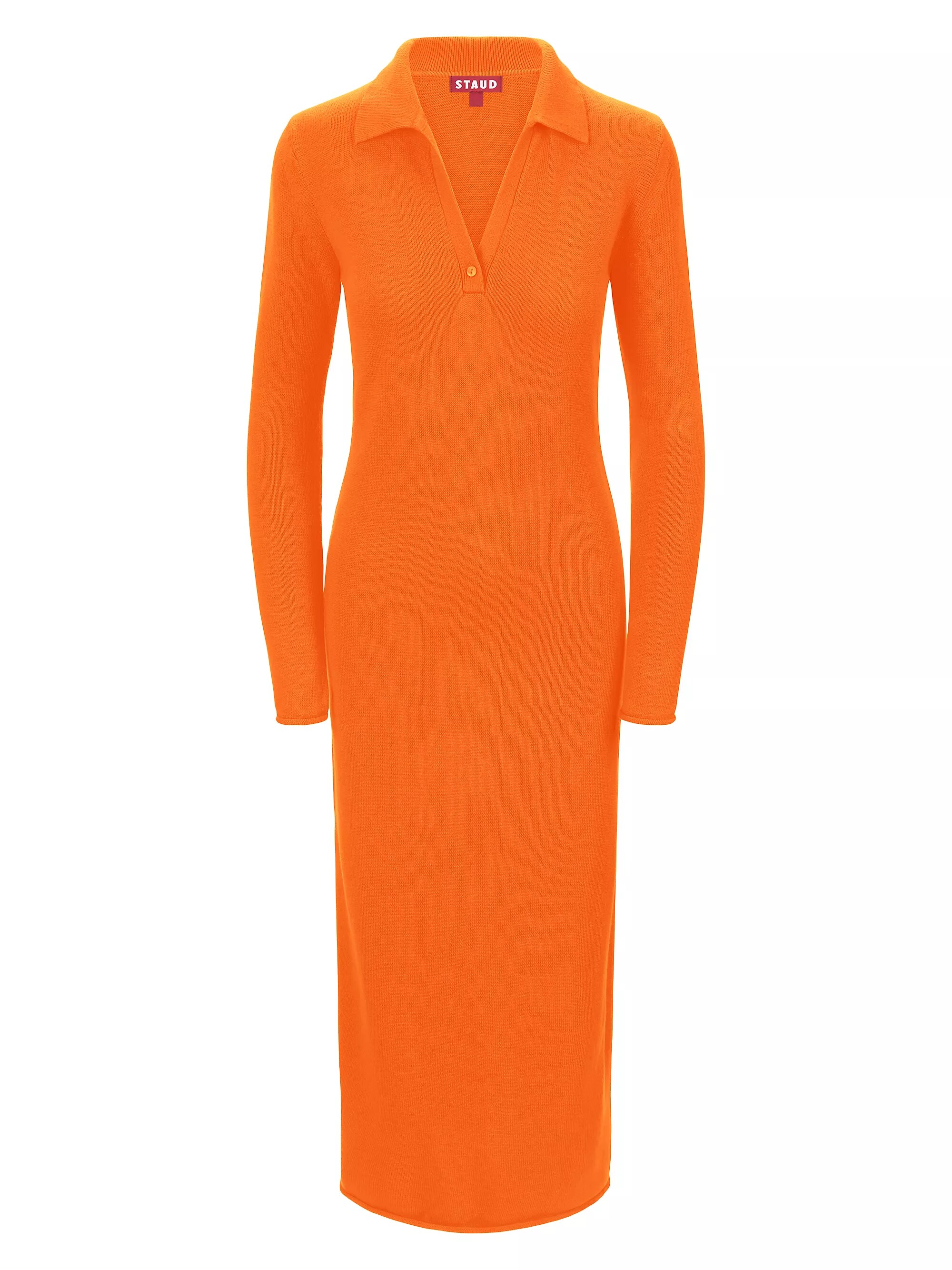 Sienna Knit Polo Maxi Dress