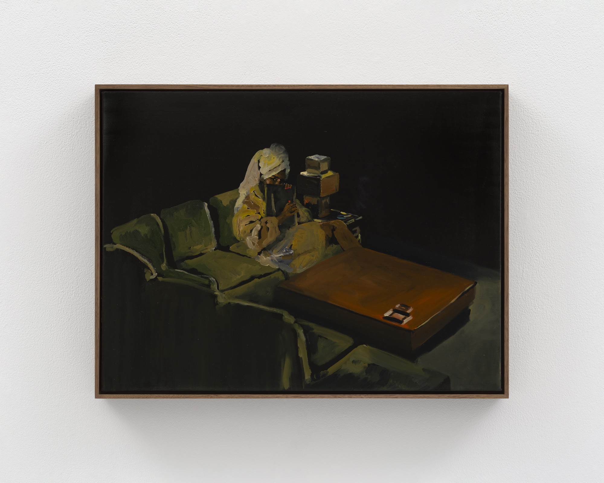 danielle mckinney's paintings of women alone at home