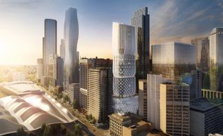 Zaha Hadid Architects got the all clear from Victoria Council to start work on their 700,000 sq m tower in Melbourne