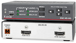 Extron Introduces Compact HDMI to HDMI Scaler