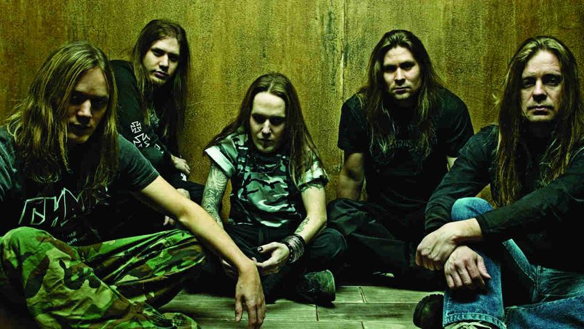 Children Of Bodom posing for a photograph in the 2010s