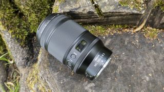 The side of the Nikon Nikkor Z MC 105mm f/2.8 VR S lens