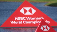 Signage at the HSBC Women's World Championship