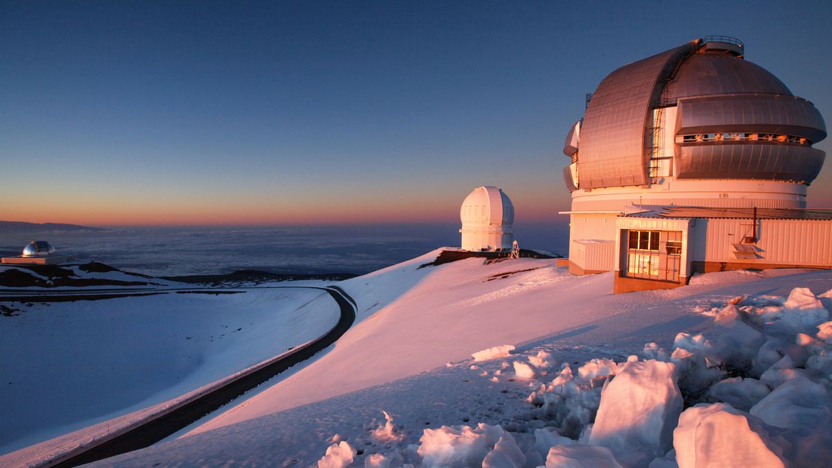 Hawaii snow