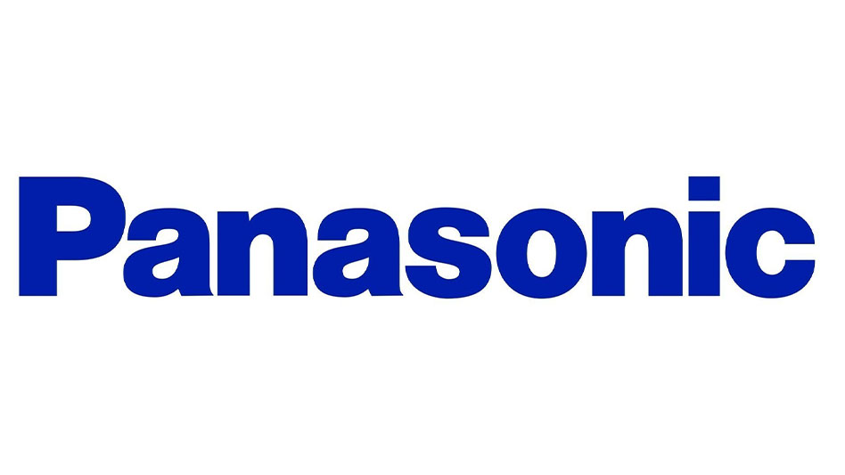 The Panasonic logo in widescreen
