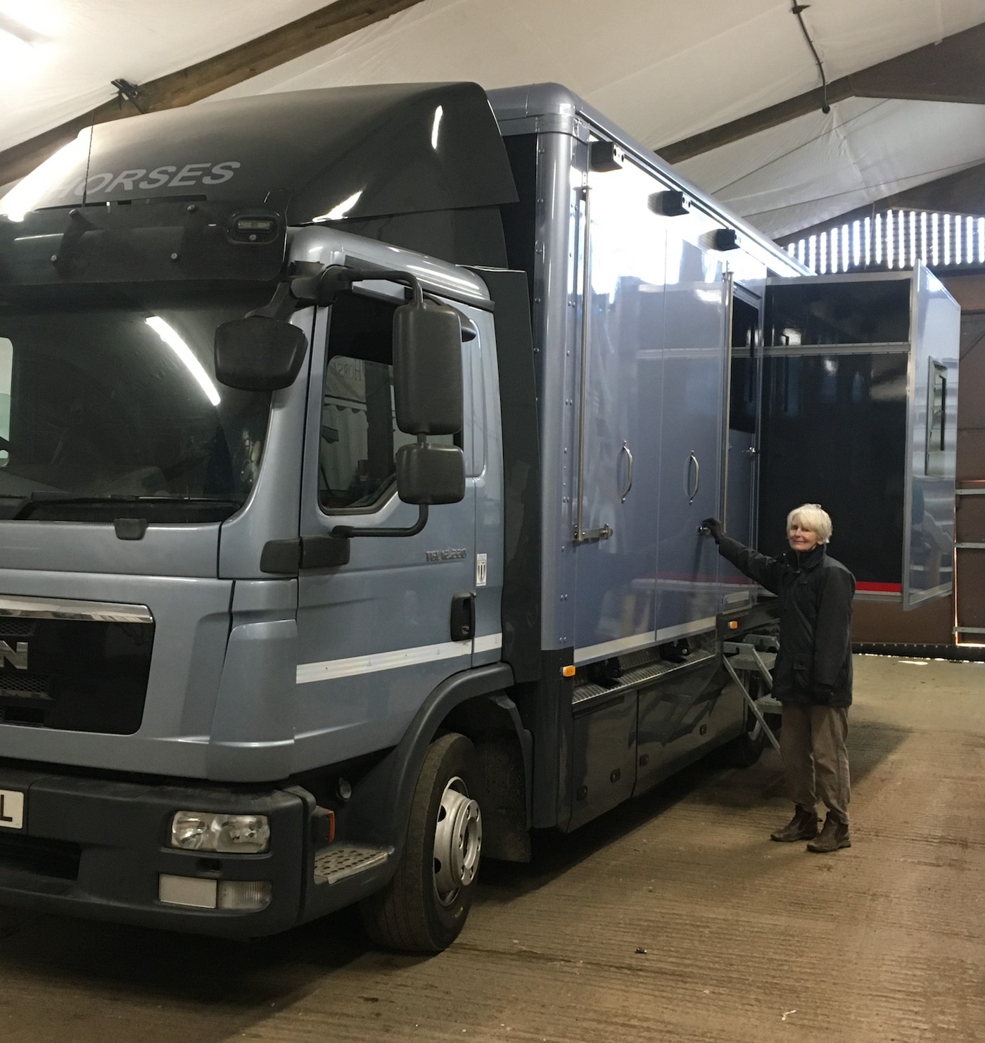 Willberry Wonder Pony has donated &pound;12,000 to the purpose-built Happiness Horsebox