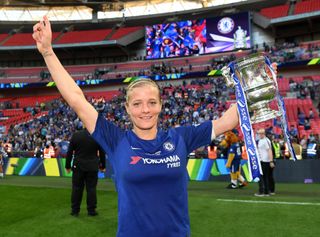 Katie Chapman, Chelsea Women, FA Cup 2018