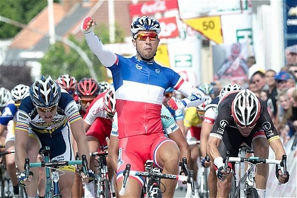 Nacer Bouhanni (FDJ-Big Mat) claims his sixth victory of the season.