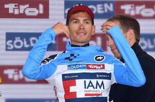 Stefan Denifl (IAM Cycling) keeps the mountain jersey