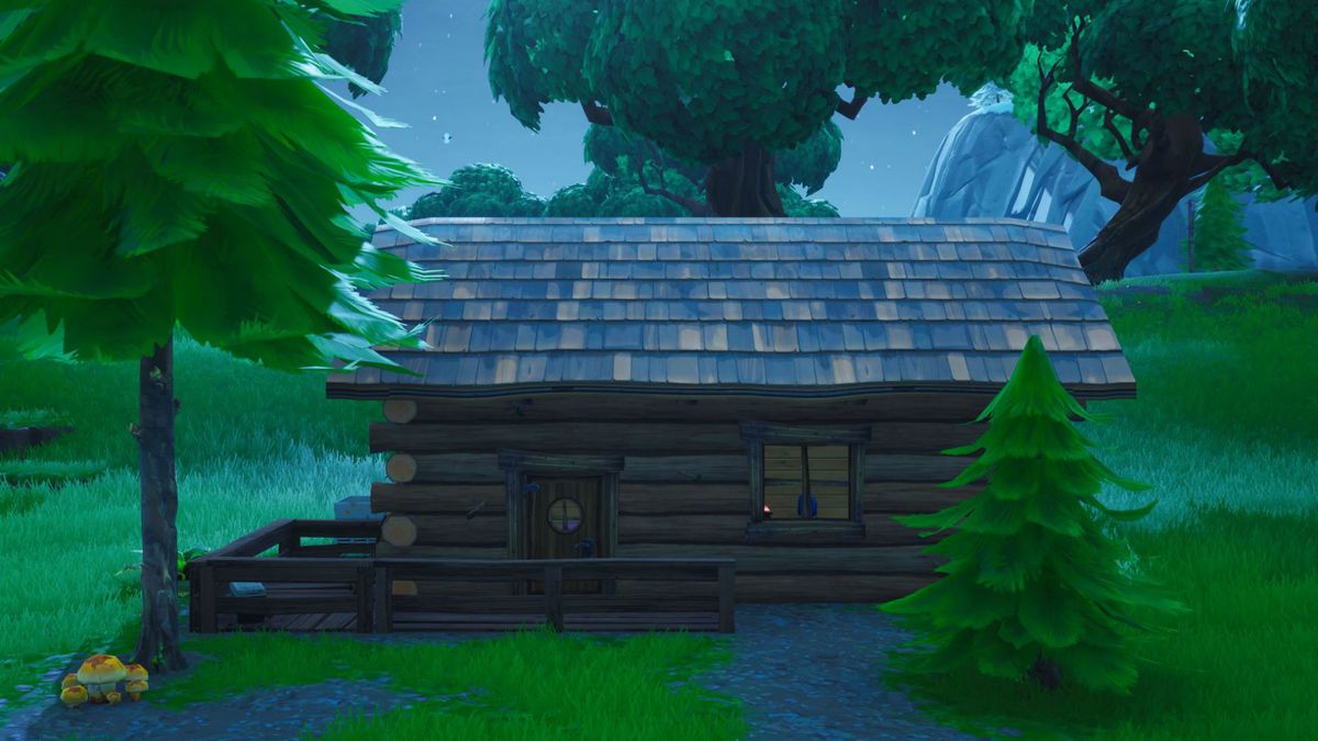 Fortnite search between rotary phone fork knife hilltop house