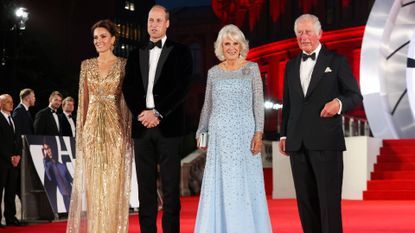 King Charles, Queen Camilla, Prince William, and Kate Middleton