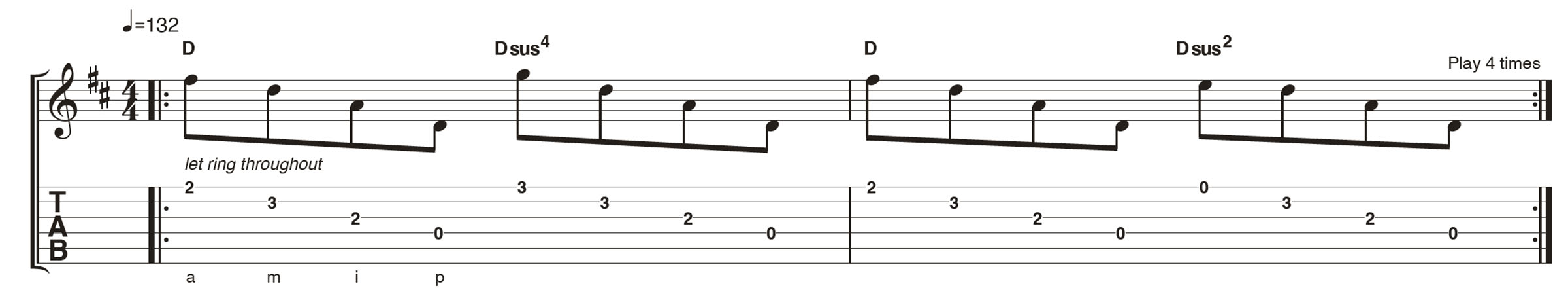 TGR374 Fingerstyle Lesson