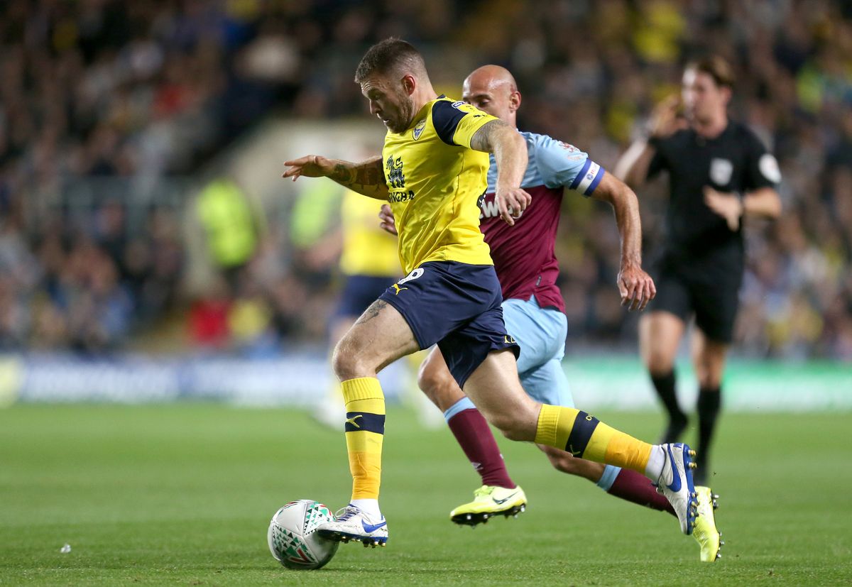 Oxford United v West Ham United – Carabao Cup – Third Round – Kassam Stadium