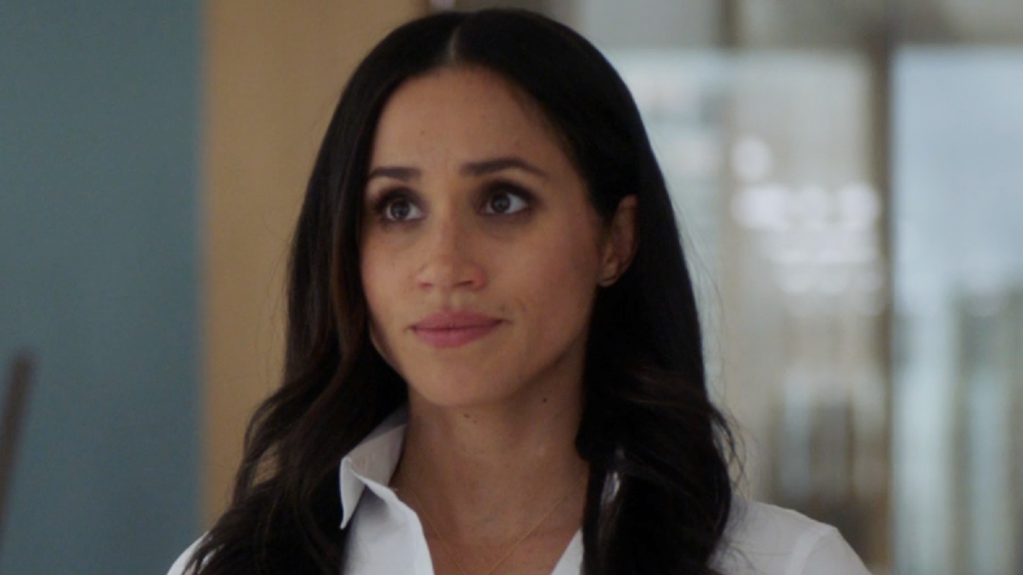 Meghan Markle as Rachel Zane on Suits.