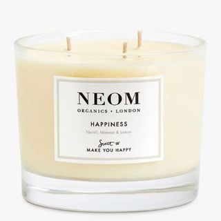 neom three-wick scented candle from john lewis