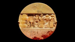 Disk of Enheduanna, an Akkadian priestess and poet