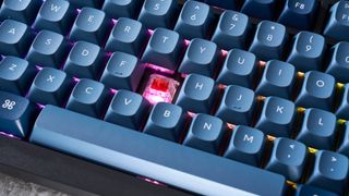 Photograph of the Keychron V3 Max mechanical keyboard