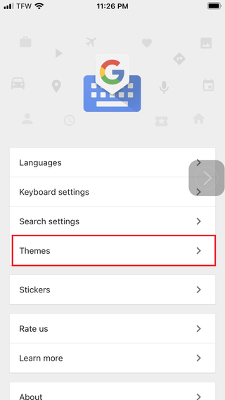 Gboard Themes