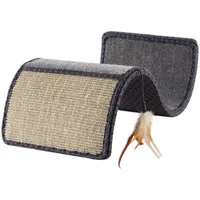 SmartyKat Scratch Scroll Cat Scratcher with Feather Toy
