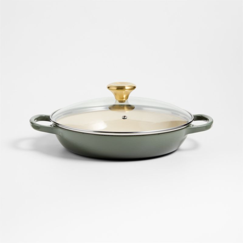 Le Creuset &amp;reg; 2.25-Qt. Thyme Enameled Cast Iron Braiser With Glass Lid