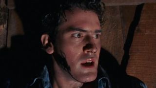 Bruce Campbell as Ash Williams in The Evil Dead