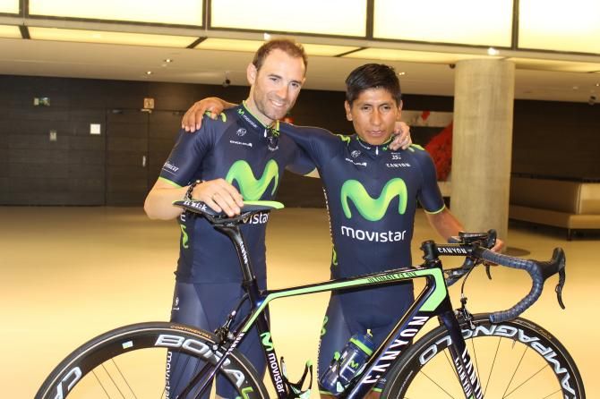 Alejandro Valverde and Nairo Quintana