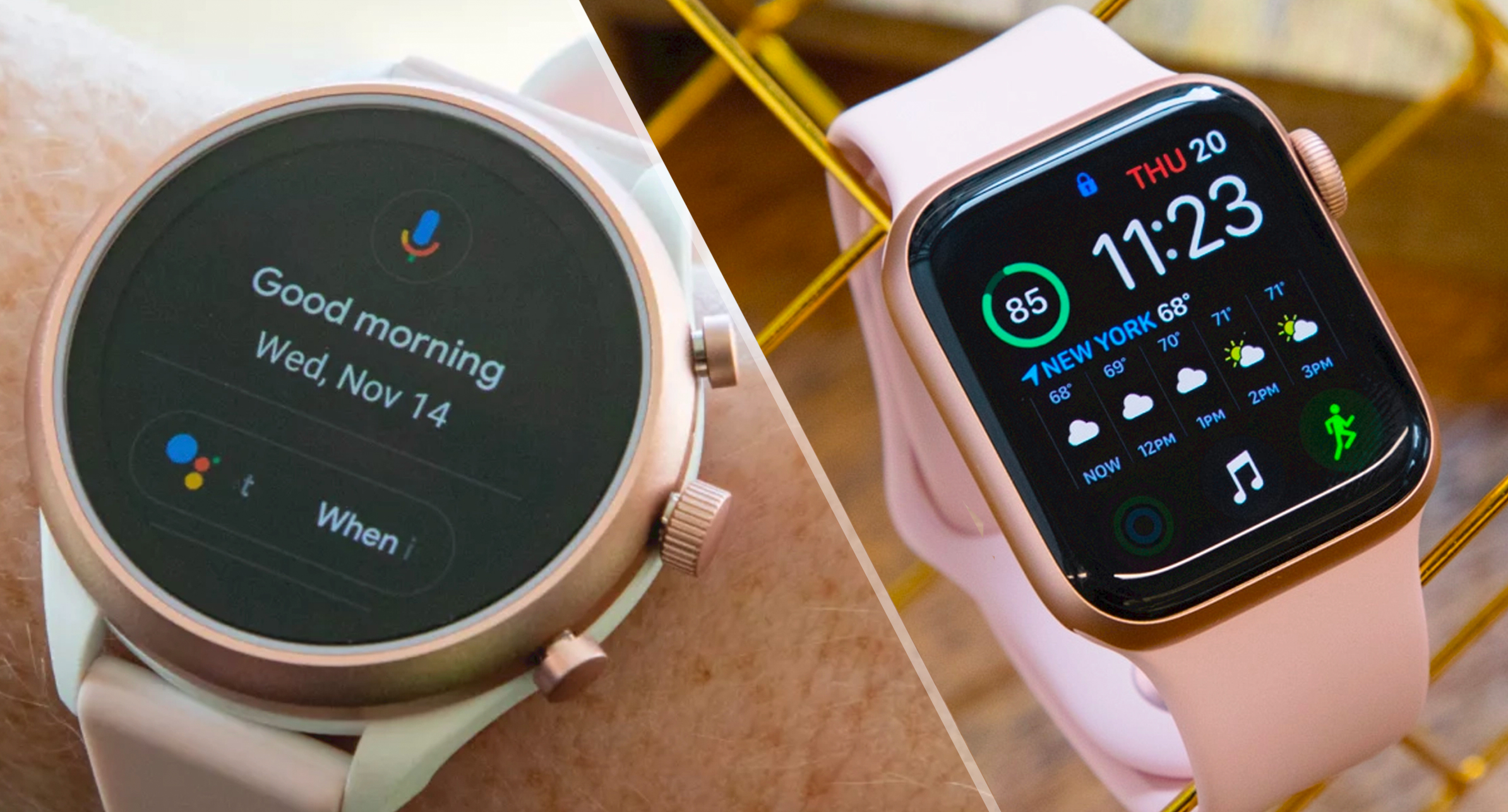 regular entrevista carril Wear OS vs. watchOS: Which smartwatch software will win this year? | Tom's  Guide