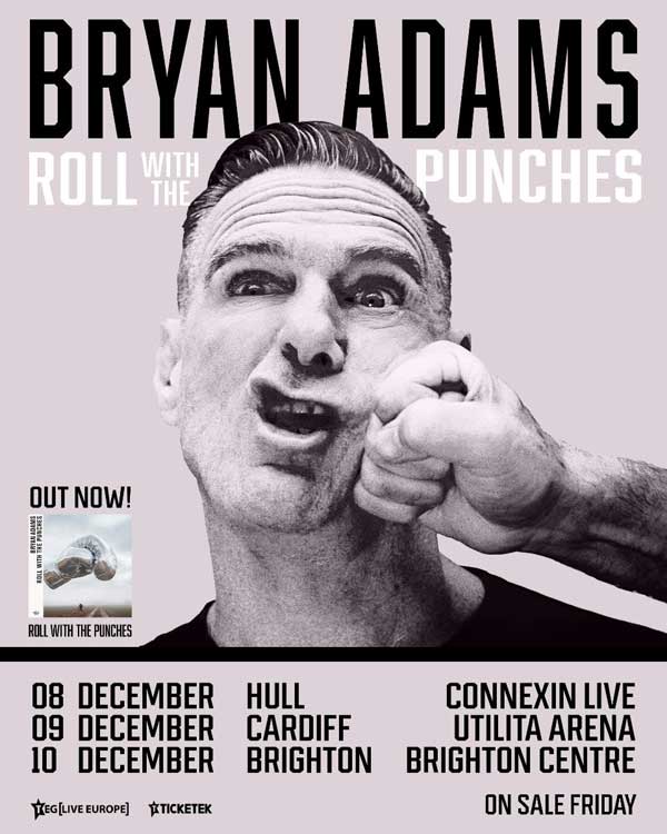 Bryan Adams tour poster