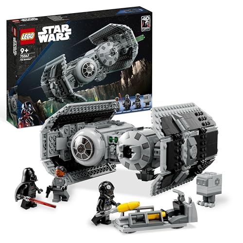Lego Star Wars 75347 Tie Bomber Building Toy - Starship Model Incl. a Gonk Droid Figure &amp;amp; Darth Vader Minifigure With a Lightsaber - Gift for 9+ Year Old Boys