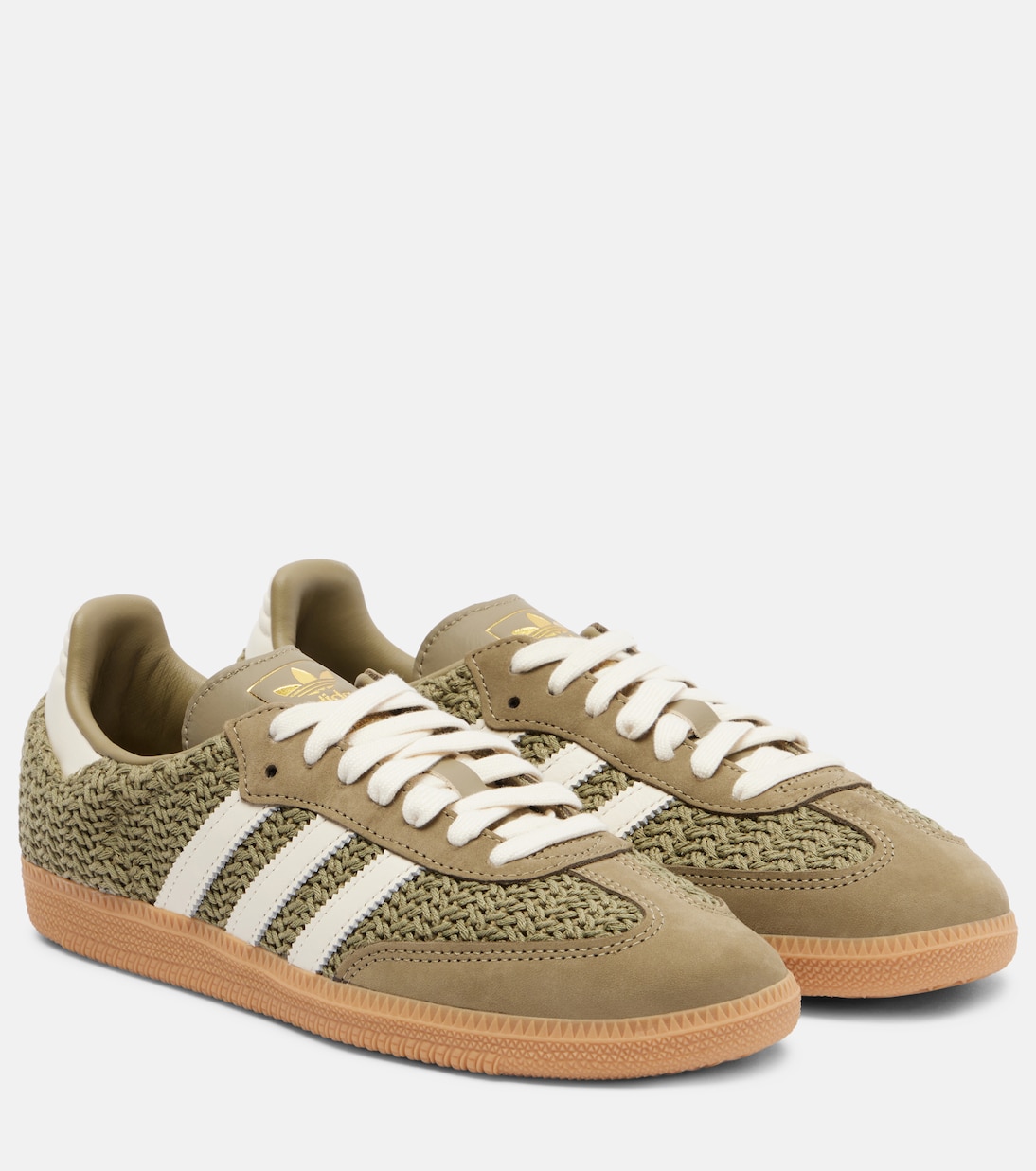 Samba Og Leather-Trimmed Sneakers
