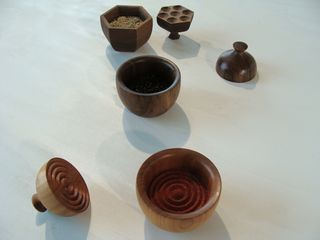 'Baharat', a range of spice containers by Hozan Zangana