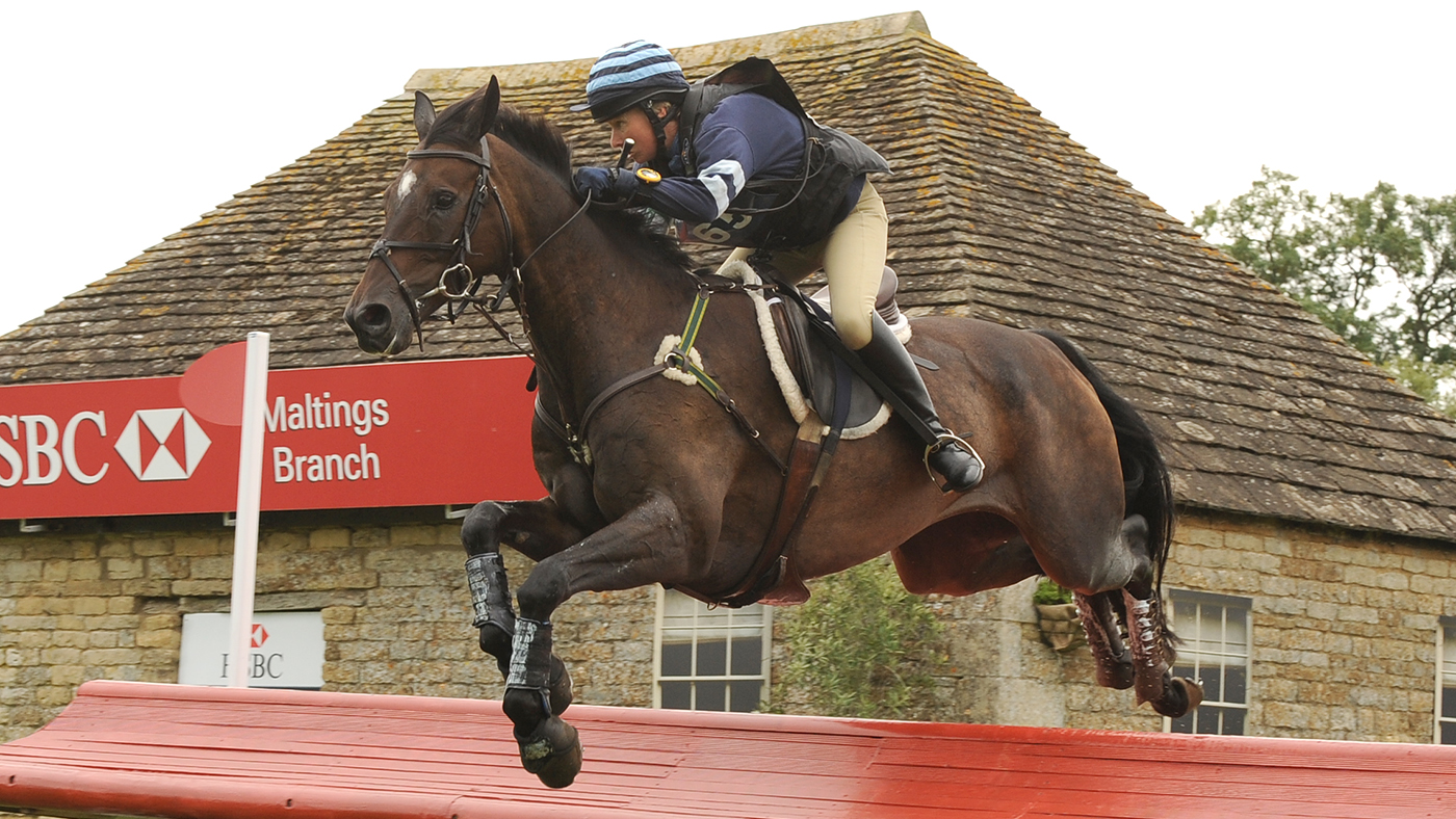 Clare Lewis and Sidnificant at Burghley 2010.