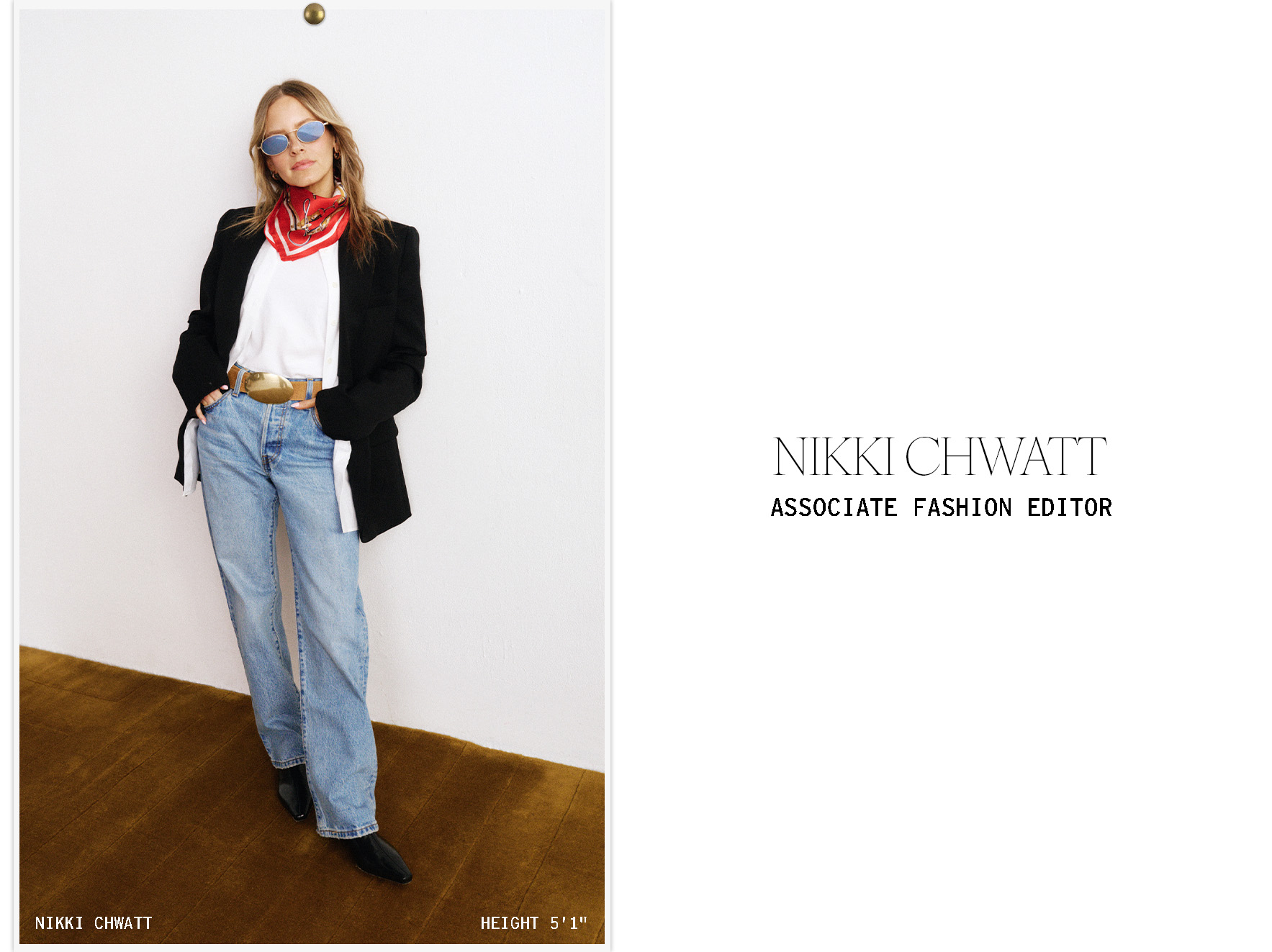 Who What Wear, The Great Try-On, Spring 2026: B-Low the Belt Myra Washed Leather Belt