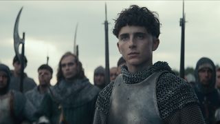Timothée Chalamet in The King, one of the best Netflix war movies