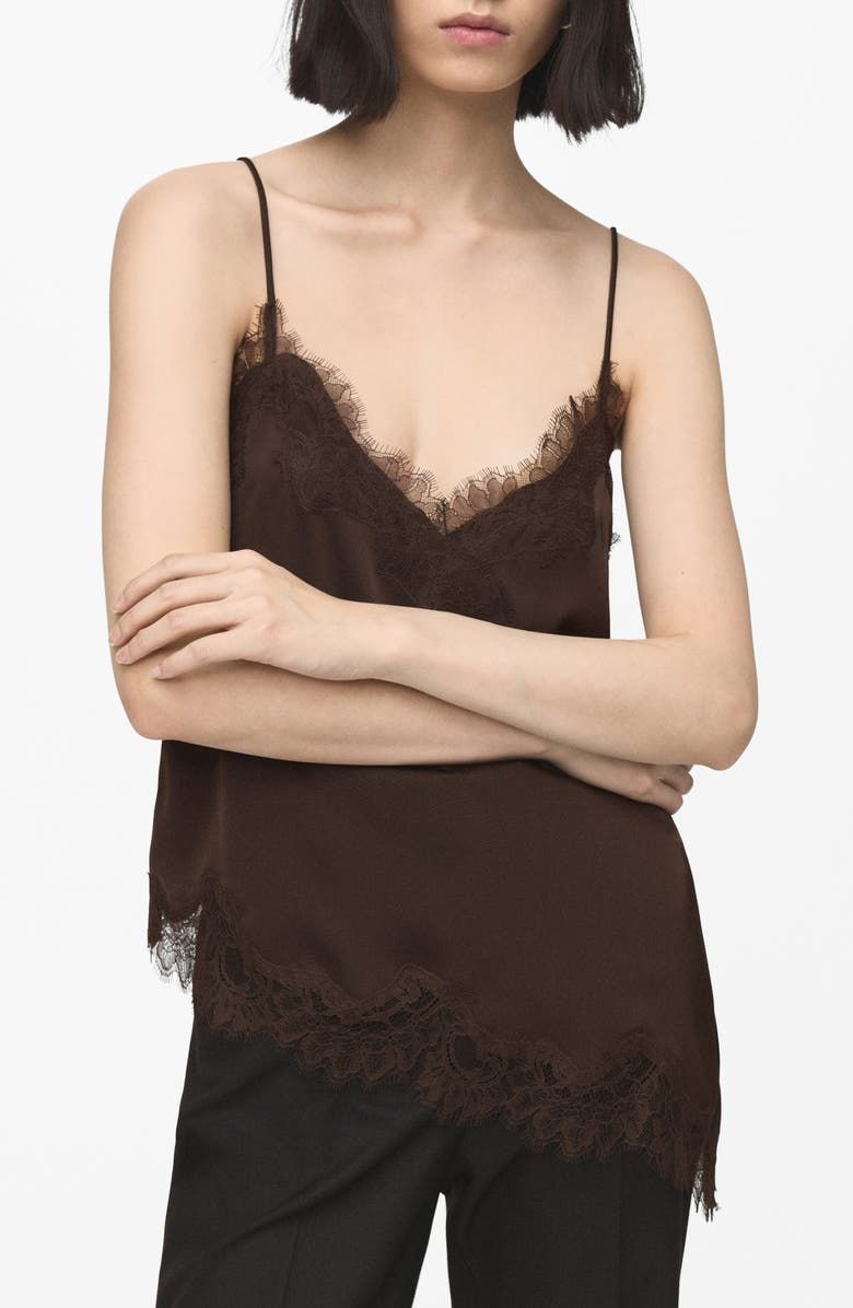 Tity Lace Trim Camisole