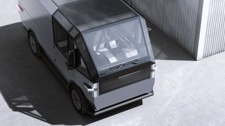 Canoo’s new MPDV (Multi-Purpose Delivery Vehicle) as seen from above